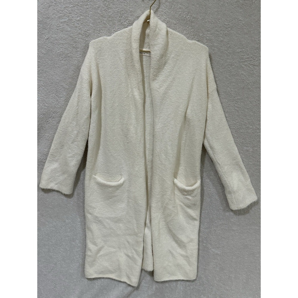 Anthropologie Sleeping Onโ Snow Sweater Womens Small Cream Cardigan Duster